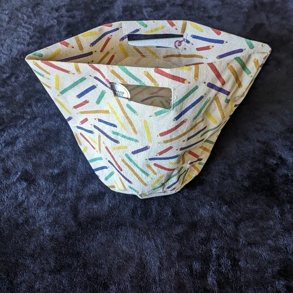 Colored Pencil Basket / Bag